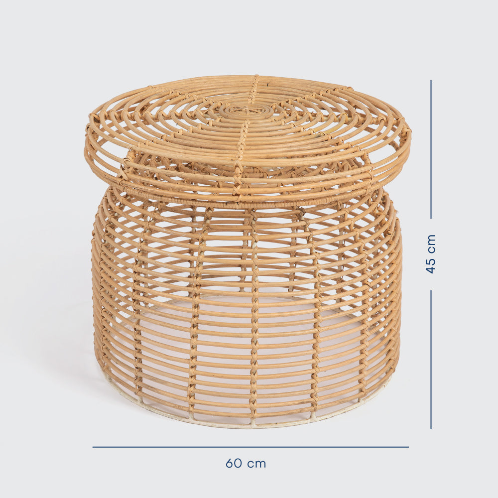 طاولة كابونيز بامبو الوسطى