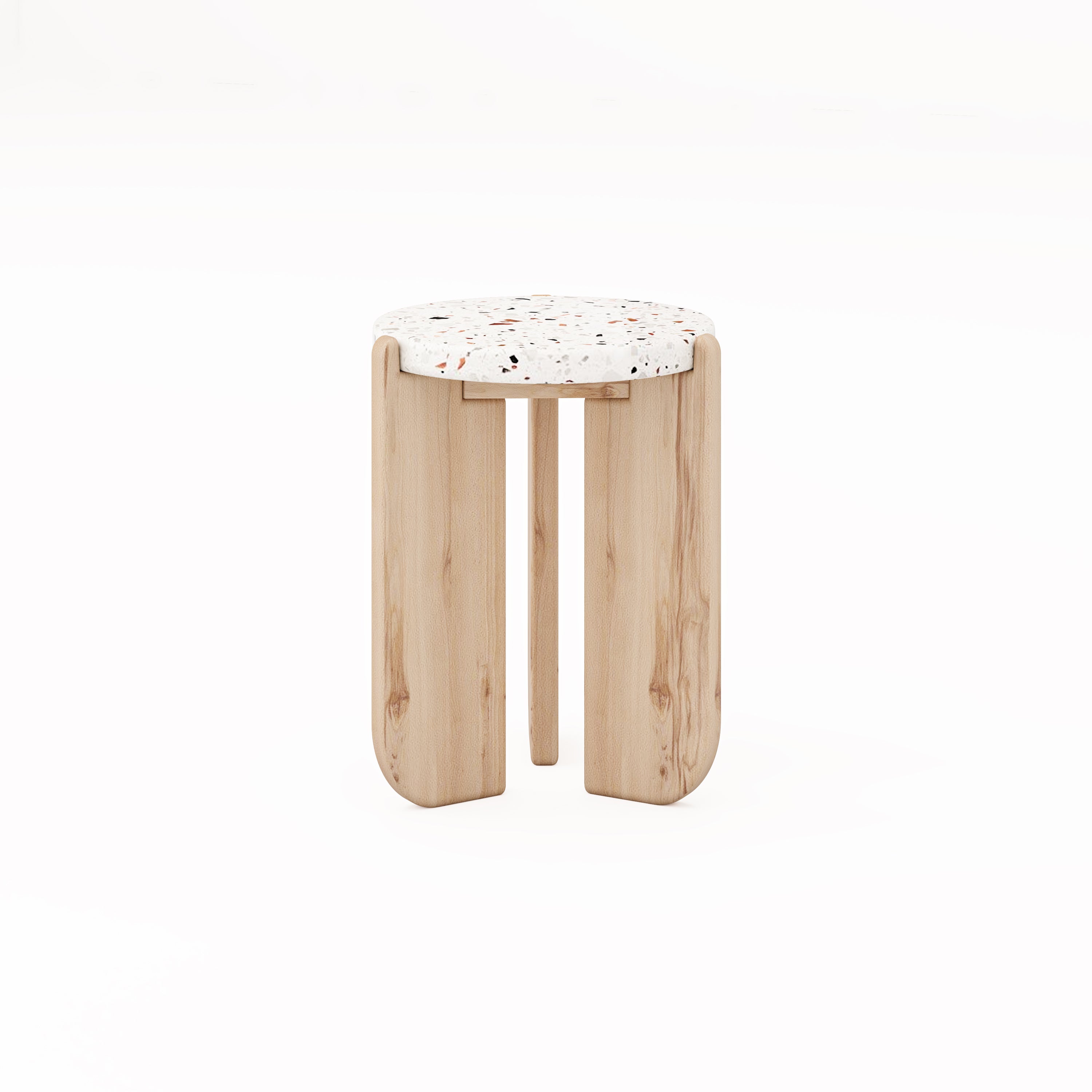 Trappezzi Terrazzo Side Table