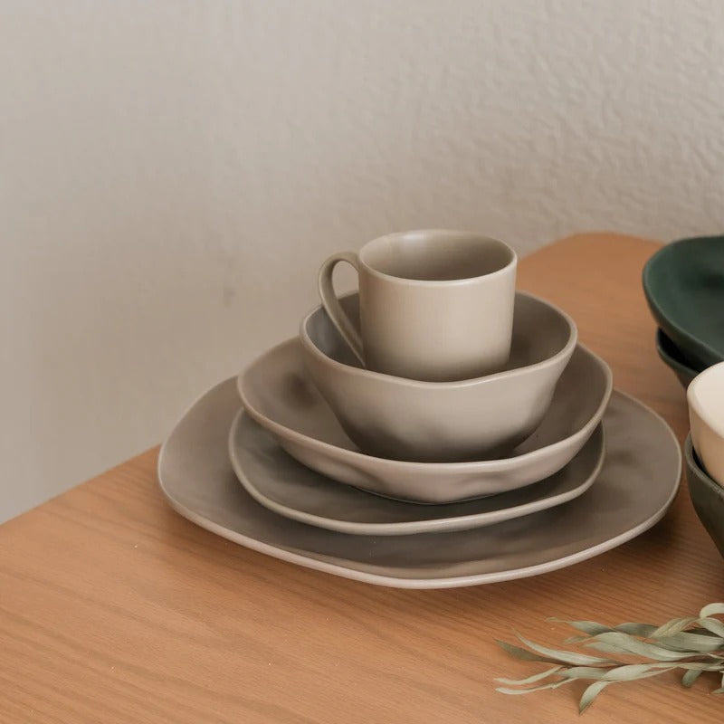 Organic Matte Dinnerware (Set of 24 pcs)